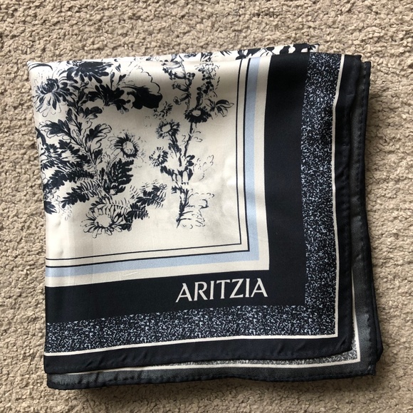 Aritzia Elite Silk Scarf. - Picture 3 of 9